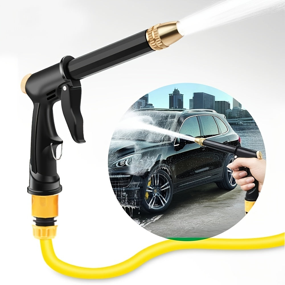 Portable High Pressure Water Hose Nozzle Spray for Garden, Car Washing