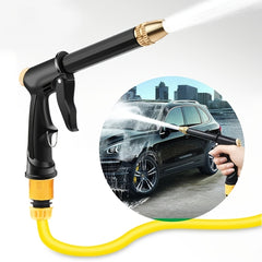 Portable High Pressure Water Hose Nozzle Spray for Garden, Car Washing
