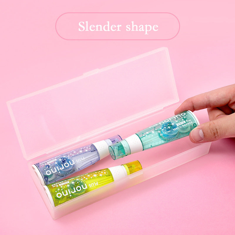 Double Sided Adhesive Correction Tape, Colorful Shell, Convenient to Carry