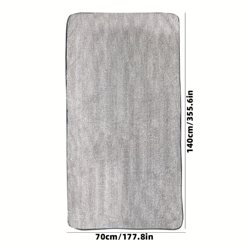 2pcs Bamboo Fiber Bath Towel Set Soft Absorbent Quick Drying Towel