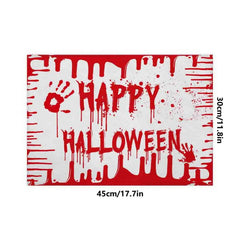 1pc Halloween Party Placemats Linen Insulated Placemat
