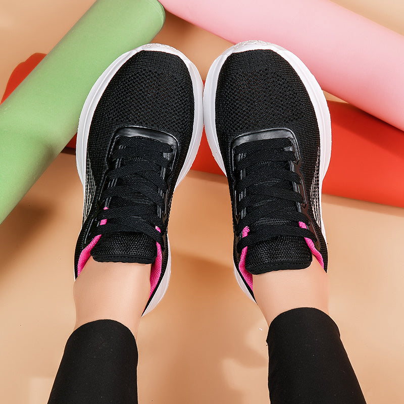 Mesh Breathable Running Shoes Comfortable Shockproof Sneakers