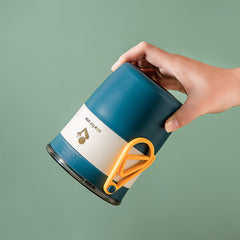 450ML Stainless Steel Insulated Lunch Box with Spoon