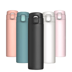 Portable Vacuum Flask Insulated Water Bottle Leak Proof Double Walled