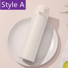 Portable Vacuum Flask Insulated Water Bottle Leak Proof Double Walled
