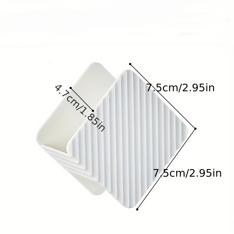 Wall-mounted Sink Sponge Wipe Rack Storage Drain Rack