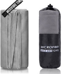 Quick Dry Sports Towel with Storage Bag - 2 Sizes
