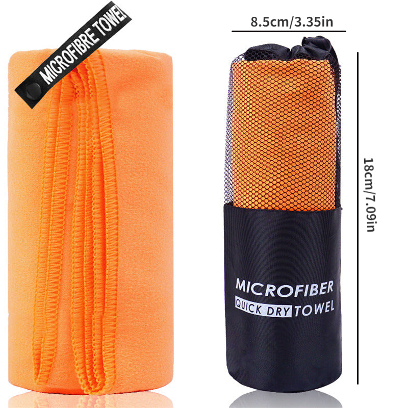 Quick Dry Sports Towel with Storage Bag - 2 Sizes