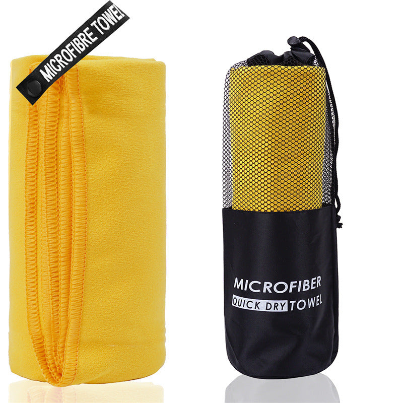 Quick Dry Sports Towel with Storage Bag - 2 Sizes