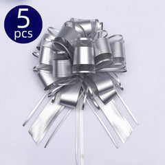 5pcs Colorful Metallic Bouquets for Gift Packaging