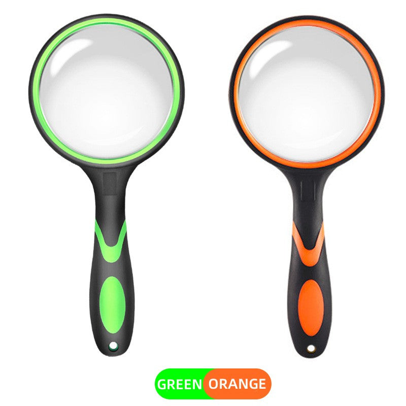 10X Magnifying Glass For Kids Seniors Handheld Reading Magnifier 50mm