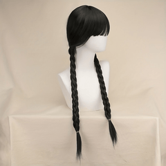 Cosplay Wigs Double Braid Synthetic Hair Replacement
