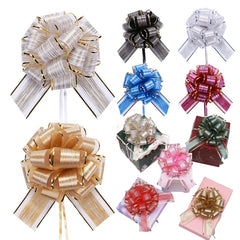 5pcs Large Leather Pattern Hand Pull Flower Ball High end Gift Packaging