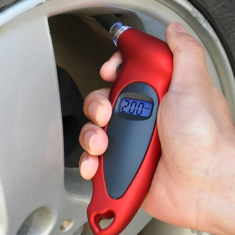 Digital Tire Pressure Gauge 150PSI LCD Display Car Truck Bicycle