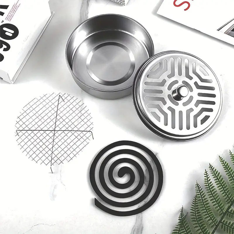 Portable Mosquito Coil Holder for Home and Camping