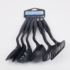 6pcs Nylon Utensil Set Non Stick Cooking Utensils Washable Kitchen Restaurant