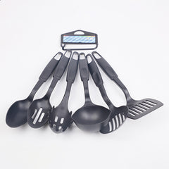 6pcs Nylon Utensil Set Non Stick Cooking Utensils Washable Kitchen Restaurant