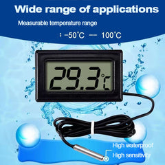 1pc Mini Thermometer for Aquarium Indoor Outdoor