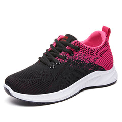 Women's Lace-up Breathable Running Shoes Lightweight Sneaker