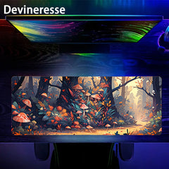 Mushroom Gaming Mouse Pad - Perfect Computer Setup Gift