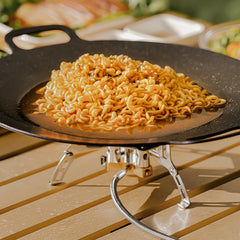 Portable Camping Grill Plate for Barbecue and Picnic