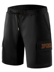 Men's Printed Cargo Shorts for Summer Activities