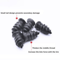 10pc Tubeless Tire Repair Kit for Car/Motorcycle Includes Tools for Easy Fixes