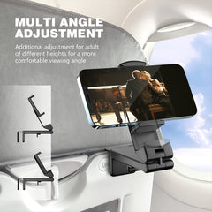 Universal Airplane Phone Holder 360 Rotation Hands-Free Mount