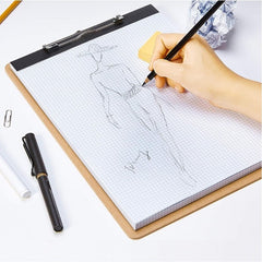 A5 Basics Hardboard Office Clipboards A5 Strong Paper Clips