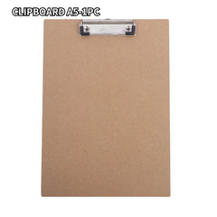 A5 Basics Hardboard Office Clipboards A5 Strong Paper Clips