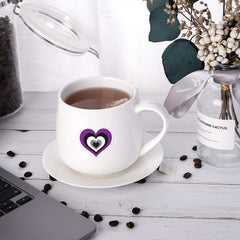 60pcs VSCO Purple Cartoon Stickers Pack Waterproof Vintage Bumper Stickers