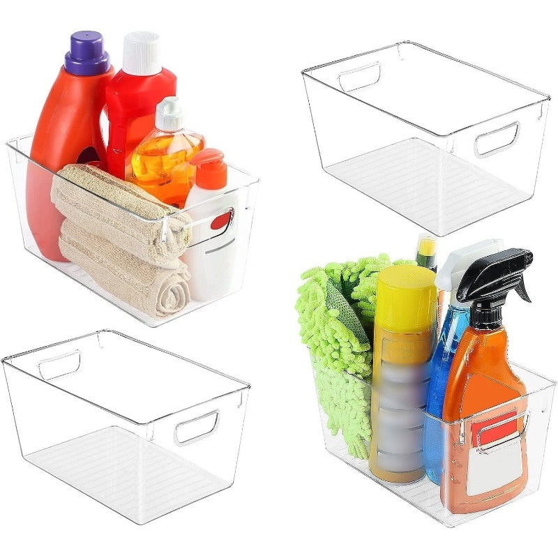 Pantry Storage Bin Handle Kitchen Refrigerator Freezer Food Storage Bins