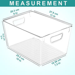 Pantry Storage Bin Handle Kitchen Refrigerator Freezer Food Storage Bins