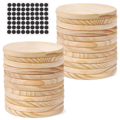 Wooden Coaster Model Ornament Base with Non-slip Mat