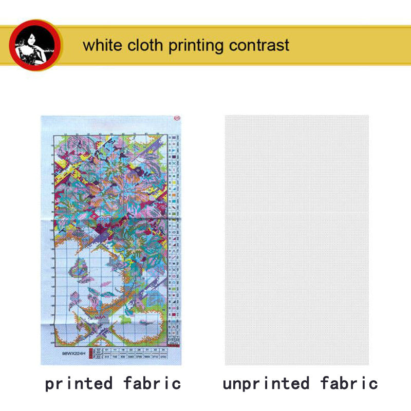Cross Stitch Kit Violin Music Pattern 14CT Counted DIY