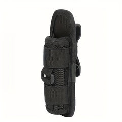 Outdoor Tactical Nylon Flashlight Bag 360 Degree Swivel Wear Resistant