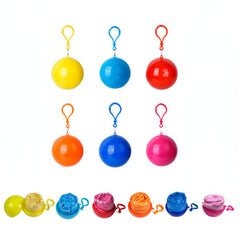 5pcs Portable Raincoat Balls for Traveling Camping