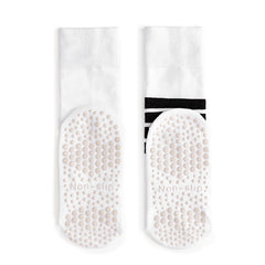 Striped Yoga Socks Non slip Summer Sporty Calf Socks