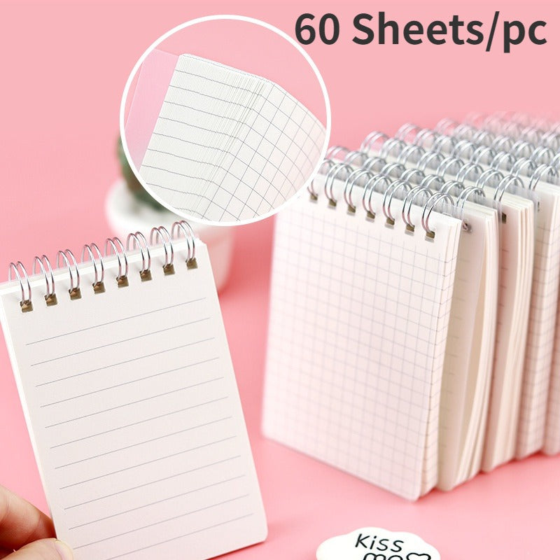 Waterproof Notebook Writing Paper Notepad Metal Coil Office Stationery