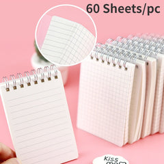 Waterproof Notebook Writing Paper Notepad Metal Coil Office Stationery