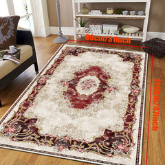 Persian Style Geometric Printed Area Rug for Living Room