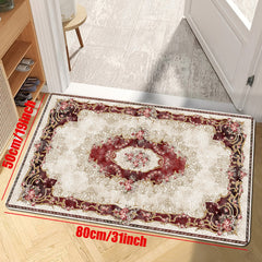 Persian Style Geometric Printed Area Rug for Living Room
