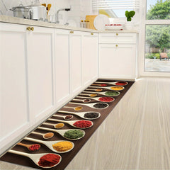Stylish & Comfortable Anti Fatigue Kitchen Rugs Stain Resistant Non Slip