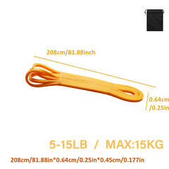 3pcs TPE Resistance Band for Workout Pilates Fitness Training