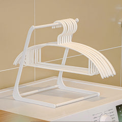 Clothes Hanger Storage Shelf Towel Rack Home Washing Machine Shelf