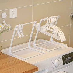 Clothes Hanger Storage Shelf Towel Rack Home Washing Machine Shelf
