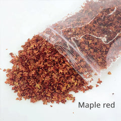 Autumn Maple Leaf Scene Tree DIY Plant Landscaping Sand Table