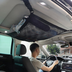 Car Ceiling Storage Bag Roof Cargo Net Organizer
