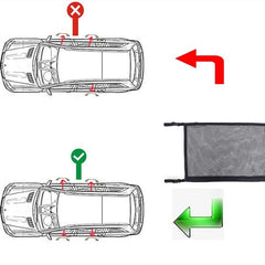 Car Ceiling Storage Bag Roof Cargo Net Organizer
