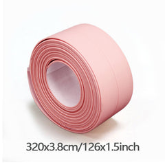 PVC Waterproof Sealing Strip Self Adhesive Kitchen Bathroom Bathtub Corner Tape